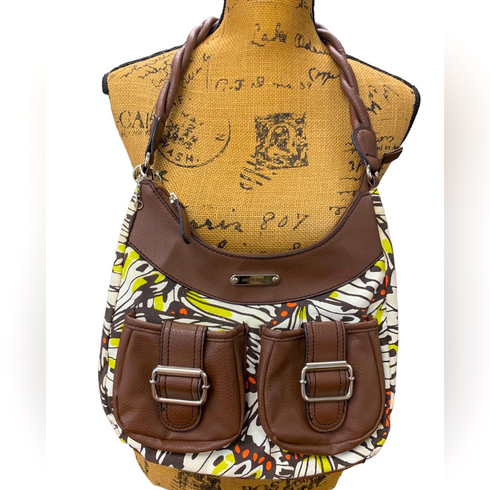 Vintage Jaclyn Smith Monarch Butterfly Shoulder Bag